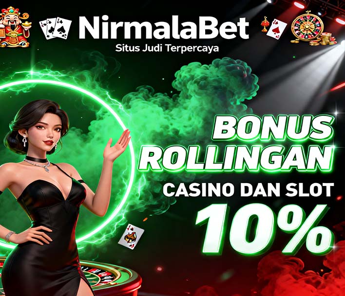 NirmalaBet Slot BCA Online Resmi Bonus Melimpah